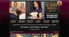 Desktop Screenshot of cashmoneygirls.com